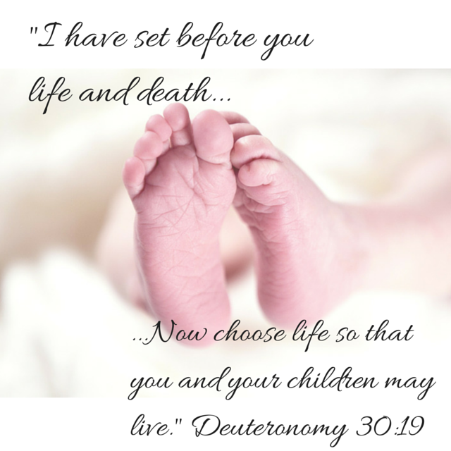 I have set before you life and death...